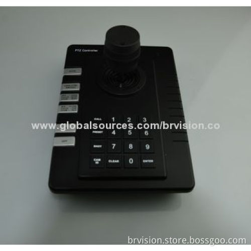Police Car PTZ Camera with IP66 Anti-dust, Anti-shock Rate and 3D Keyboard Controller